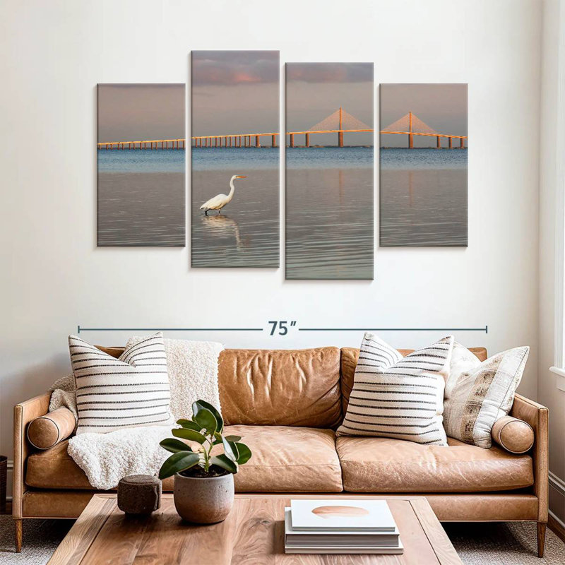 Fort De Soto Skyway Bridge, H 42 po x l 68 po