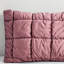 Édredon simple rose, 100% velours et microfibre, rembourrage en duvet synthétique, surpiqûres 3D, boîte, pratique et élégante, 2 pièces lavables à la machine avec envers en microfibre, rembourrage, chaleureuse délicieuse,-120649213