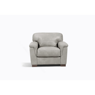 Chaise en cuir Cornelia Beige