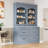 Topmax Modern 83.7Inch High Kitchen Pantry-62449231