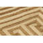 Abaca Collection Flatweave Jute / Sisal Geometric Area Rug in Beige-1422434983