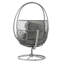Chaise longue pivotante grise
