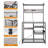 Ernisha 35.4'' Metal Standard Baker's Rack with Microwave Compatibility-1772793140