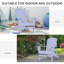 Chaise Adirondack en bois