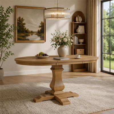 OVAL EXT. DINNG TABLE