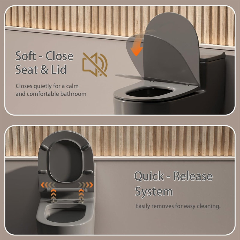 Toilette monobloc Yingze Comfort
