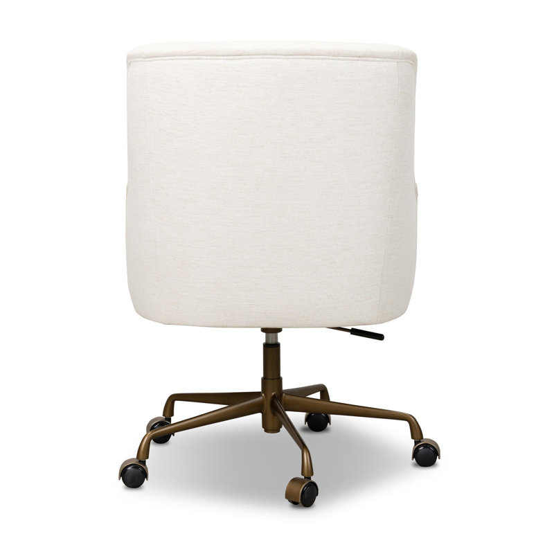 Alba Swivel Task Chair, Crypton Nomad Snow