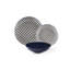 Monochrome Piece Porcelain China Dinnerware Set - Service for 6-53392653