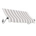 Gray/White Stripe