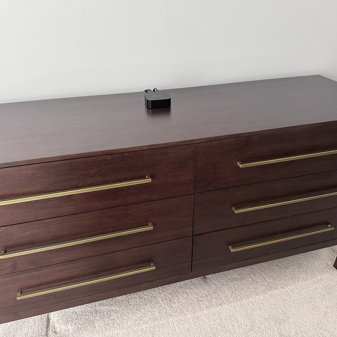 cascade brown 6 drawer dresser Cascade - 6-Drawer Dresser