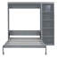 Lit escamotable mural avec tablettes Murphy-542223963