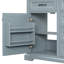 Meuble-lavabo 36 po avec lavabo, lavabo en céramique, 2 tiroirs basculants, charnières de porte à fermeture en douceur