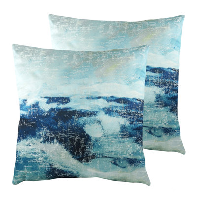 Abstract Square Throw Cushion