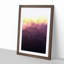 Sun over a Mountain Range in Abstract - Picture Frame Graphic Art Print-55727265-55727266