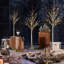 4FT & 5FT & 6FT Lighted Artificial Birch Christmas Tree Set