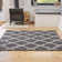 Anouck Geometric Shag Area Rug