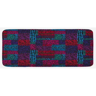 Modern & Contemporary Solid Color Polyester Kitchen Mat
