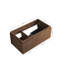 Meuble-lavabo de salle de bain flottant cannelé 36 po-131089043