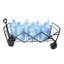 Chariot pliant de grande capacité avec chariot extensible