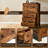 Arlina Farmhouse 5 - Drawer Chest,Rustic Brown-2008637545