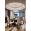 Appley 4 - Light LED Drum Pendant