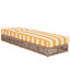Gillian Steel and Rope Chaise Lounger-274022143