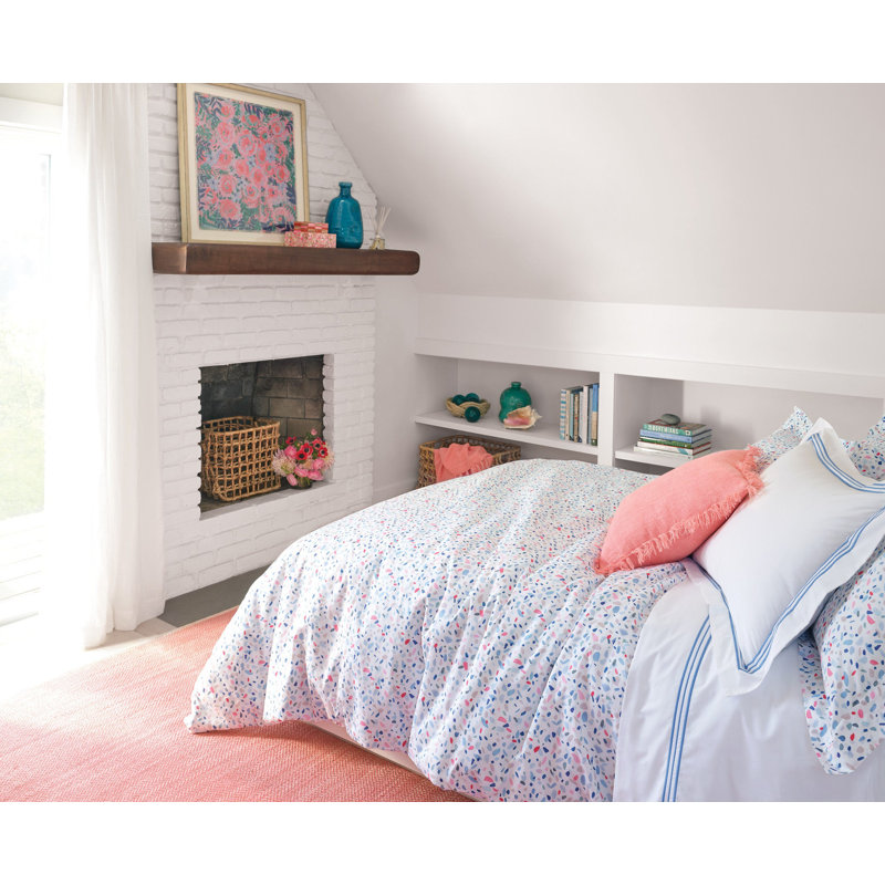 Tapis en coton tissé à la main Herringbone, Rectangle 7 pi 6 po x 9 pi 6 po