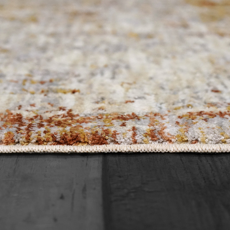Abstract Indoor Rug, Rectangle 7.1' x 10.1'