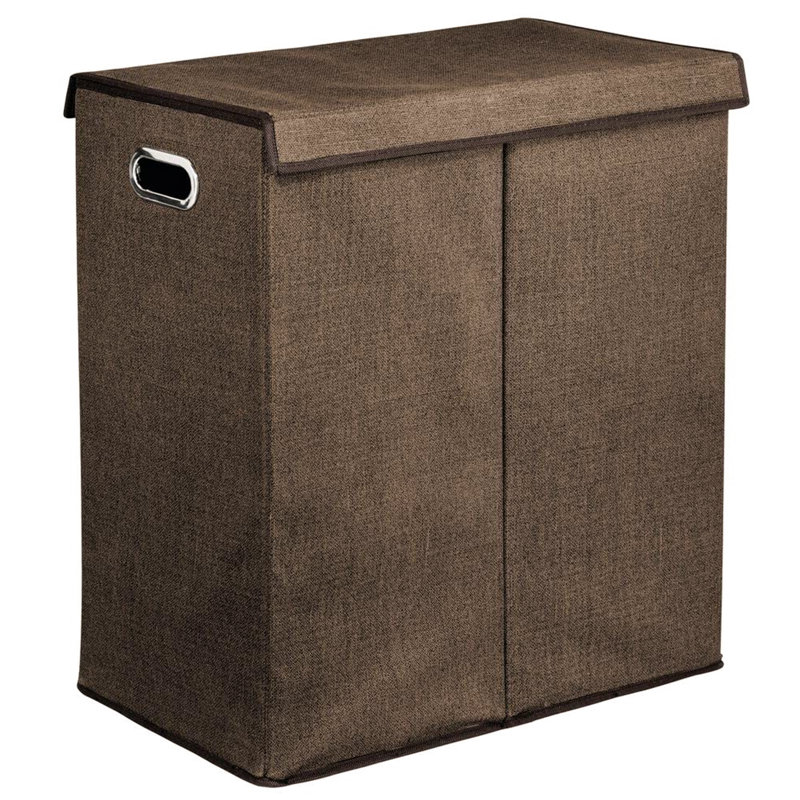 Laundry Sorter with Handles, Espresso