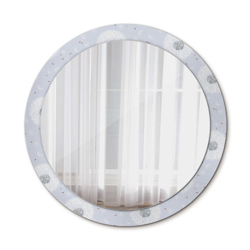 Huldar Glass Flat Wall Mirror