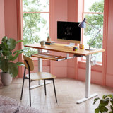 Krisslyn Adjustable Metal Base Standing Desk