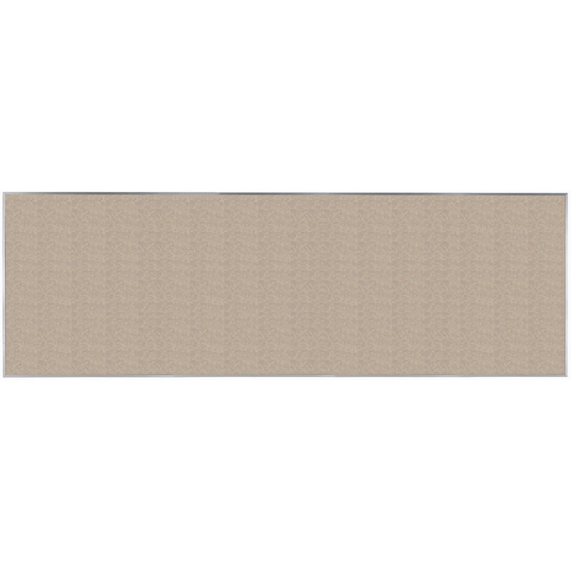 Tableau d'affichage mural, H 48 po x l 144 po, Olive noire