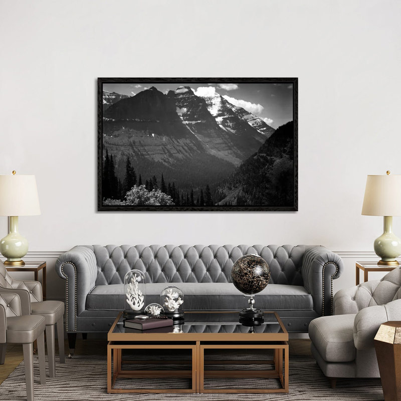 Ansel Adams by Ansel Adams - Floater Frame Gallery-Wrapped Canvas Giclée on Canvas, Black, 101.6 cm H x 152.4 cm W