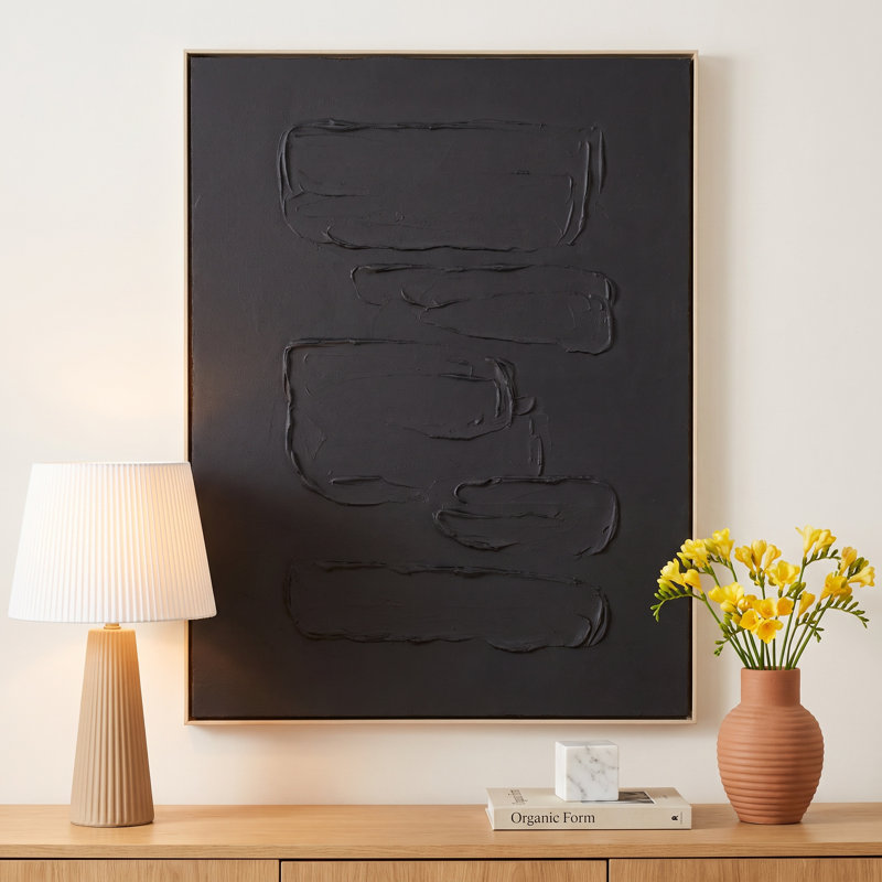 Adley Abstract Painting, 48.18" H x 36" W x 2" D