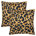 Yellow/Black Animal Print