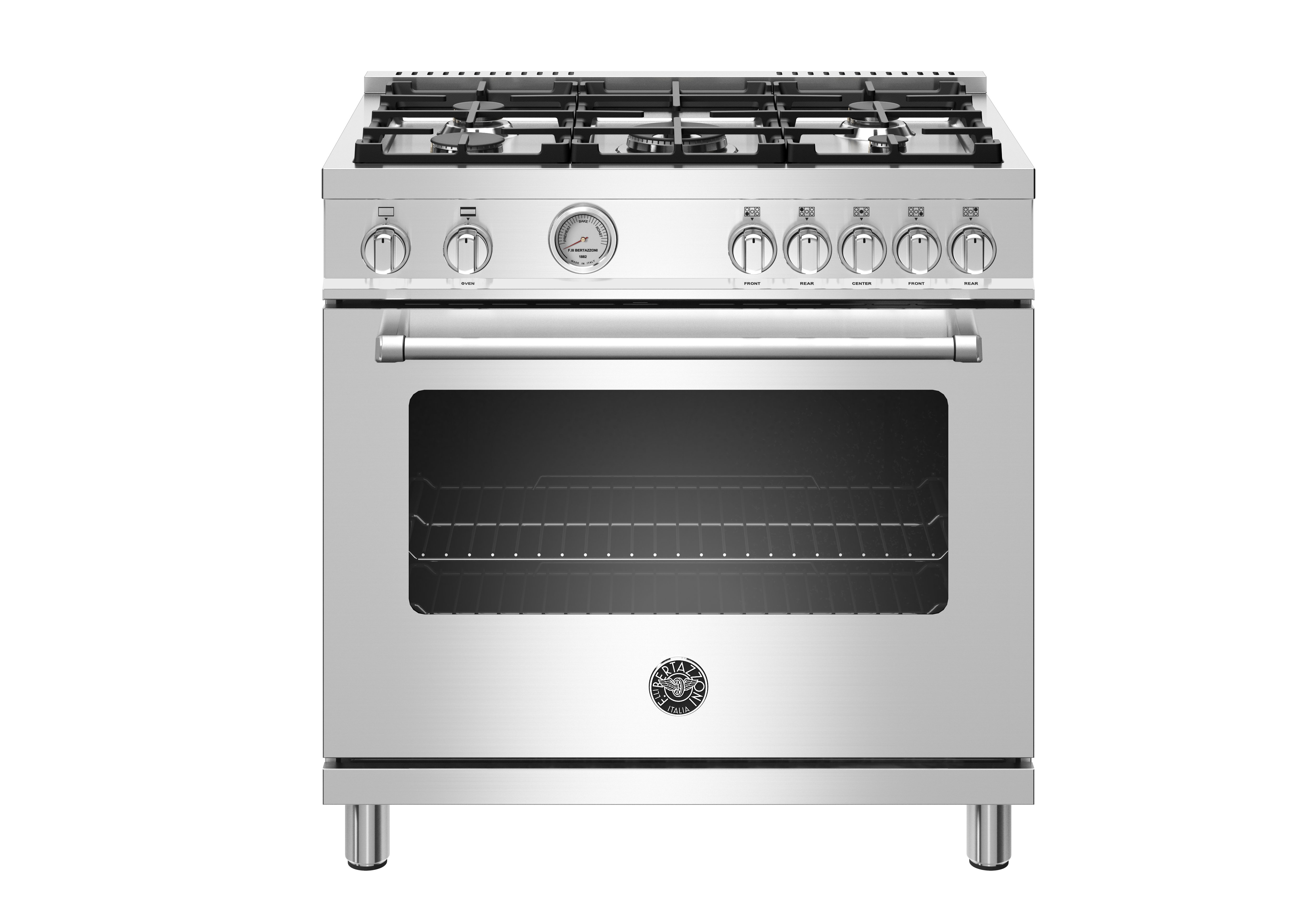 Bertazzoni Master Series 36" 5.9 cu ft. Freestanding Gas Range
