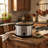 Crock-Pot 3 qt Silver Stoneware Slow Cooker