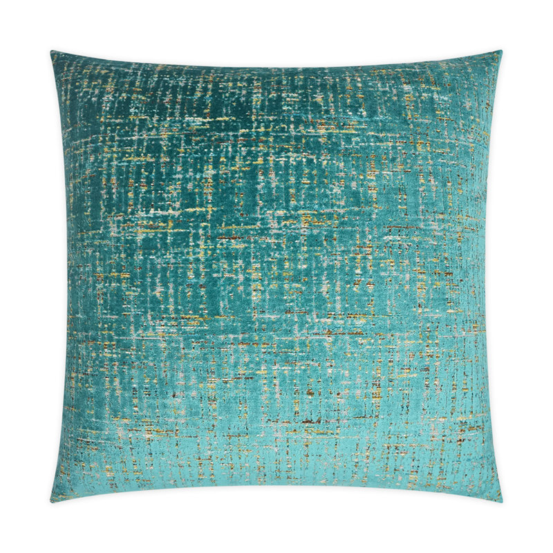 Moonstruck Pillow Cover & Insert, Peacock, Square 22"