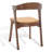 Carper 18.5'' H Leather Upholstered Oak Armchair-70605909