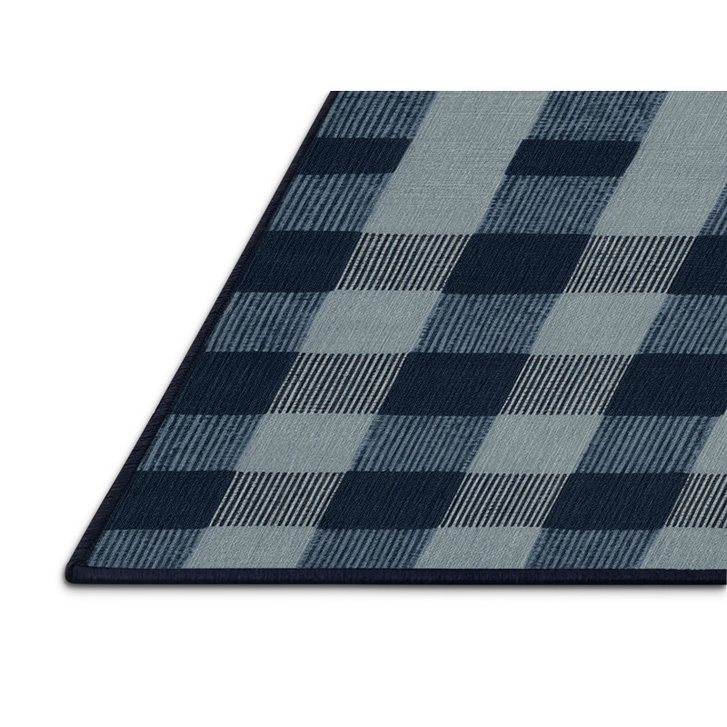 Machine Washable Botanical Brown Area Rug, Rectangle 2' x 3'