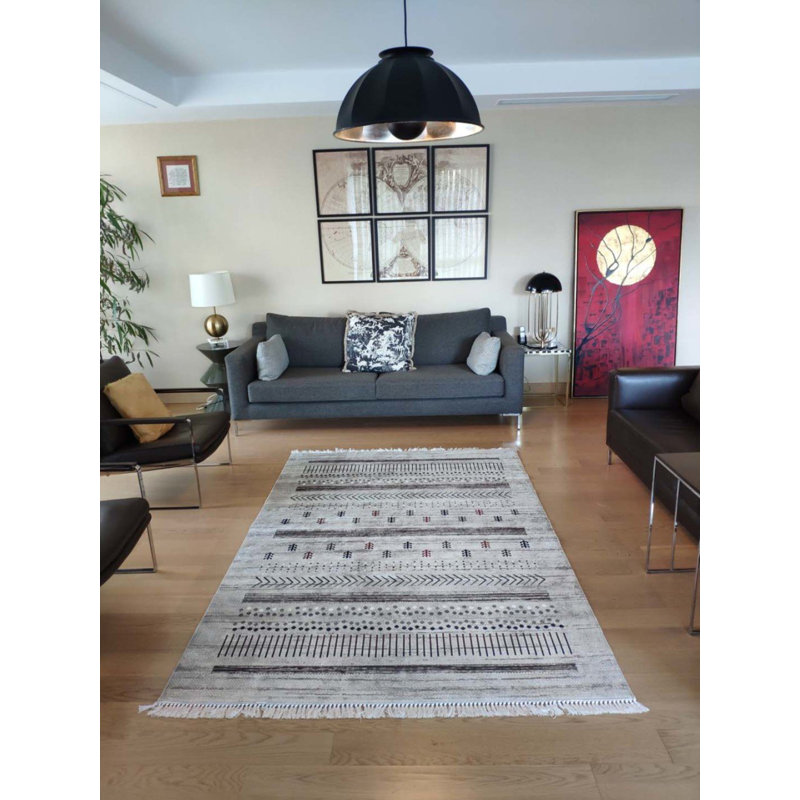 Tapis Masanao avec envers antidérapant, Tapis de couloir 2 pi 7 po x 5 pi 11 po