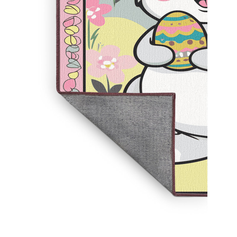 Ginza Six Washable Easter Spring Holiday Rug, Runner 2' x 4'