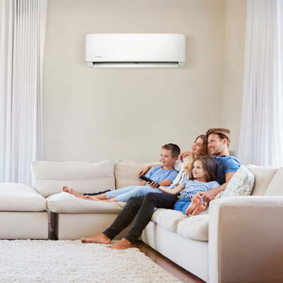 MRCOOL Advantage 12,000 BTU Ductless Inverter Wall Mount Heat Pump System, White