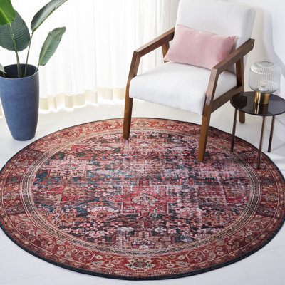 Pashen Performance Machine Washable Oriental Rug
