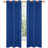 Thermal Insulated Room Darkening Grommet Curtain Panels (Set of 4)-106667155-106667189