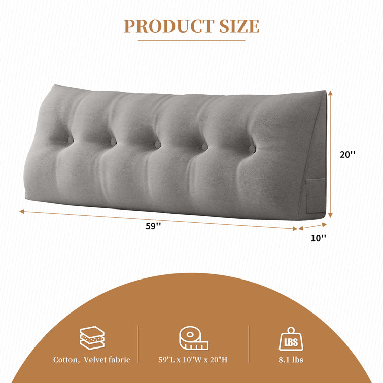 https://assets.wfcdn.com/im/59975577/resize-h755-w755%5Ecompr-r85/2609/260948441/Wedge+Headboard+Pillows+Large+Triangular+Removable+Headboard+Backrest+Wedge+Pillow.jpg