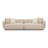  Sylvie Cream Boucle 4-Seater Sofa