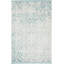 Tapis bleu clair / ivoire Teadora-611344606