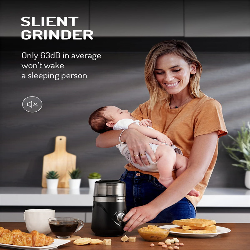 Chengdu Menghejia Technology Co., Ltd. Stainless Steel Electric Blade Coffee Grinder
