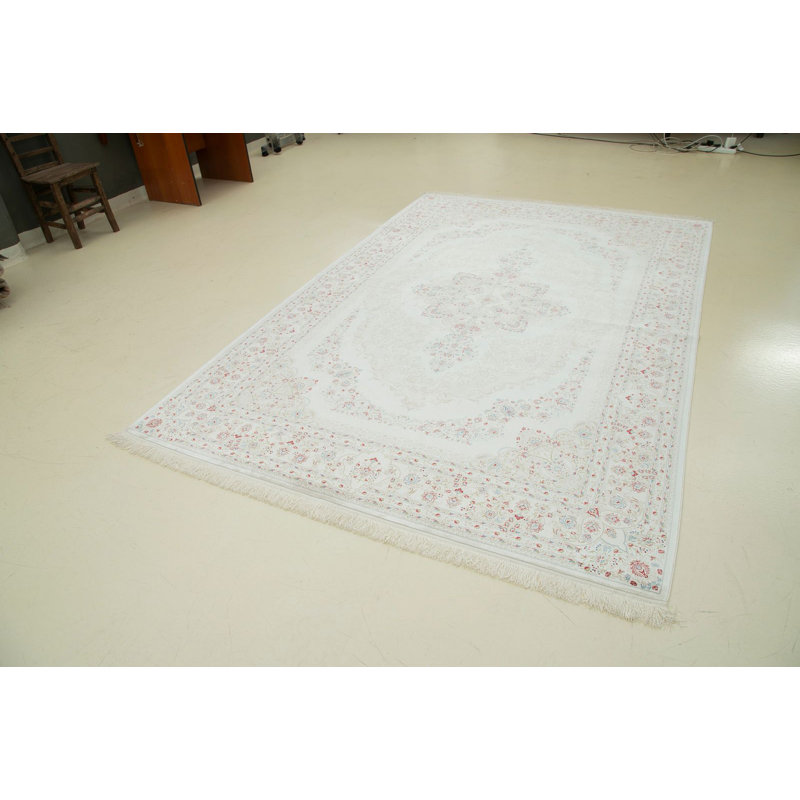 Tapis contemporain contemporain touffeté à la main 7X10, Rectangle 5 pi 1 po x 7 pi 6 po